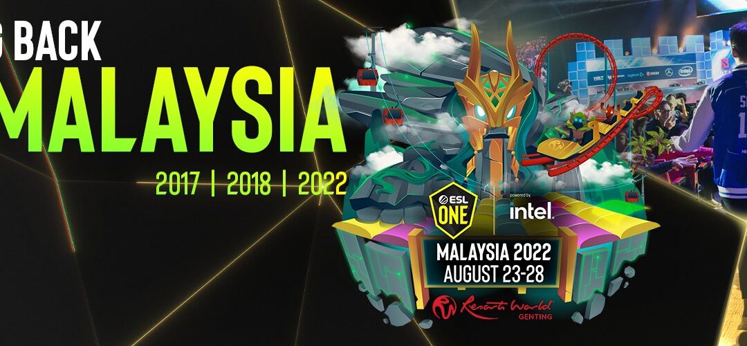 Определились все участники ESL One Malaysia 2022