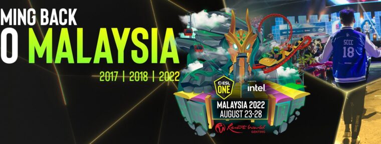 Определились все участники ESL One Malaysia 2022