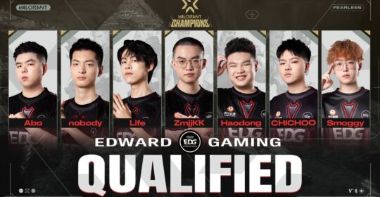 Китай впервые в истории квалифицируется на Valorant Champions, поскольку EDward Gaming побеждает в корейско-японском LCQ