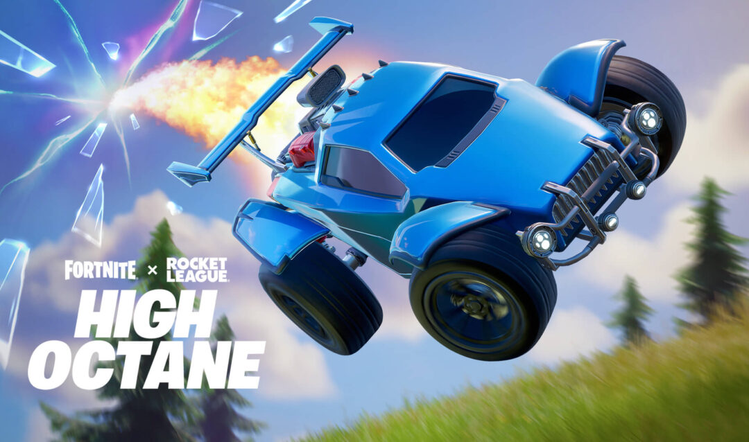 В Fortnite добавили автомобиль Octane из Rocket League