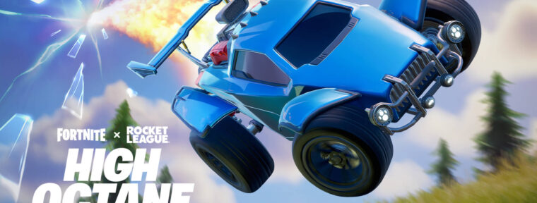В Fortnite добавили автомобиль Octane из Rocket League