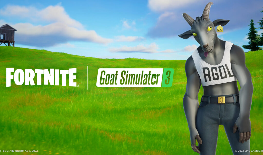 Экипировку козы Пилгор из Goat Simulator 3, наконец, добавили в Fortnite