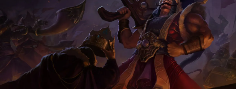 Триндамир выигрывает раунд на Арене LoL с абсурдным исцелением