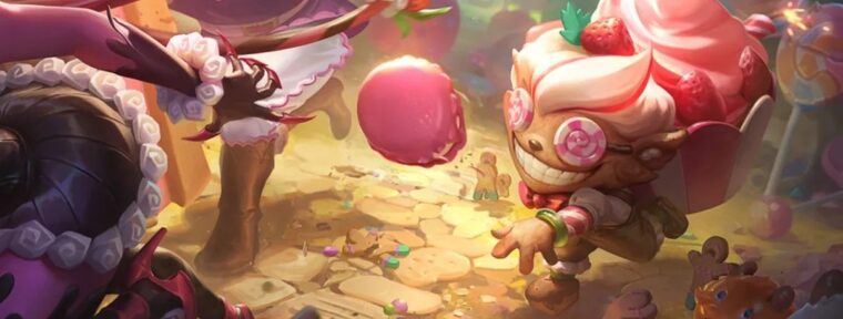 Управление волнами миньонов на средней линии LoL