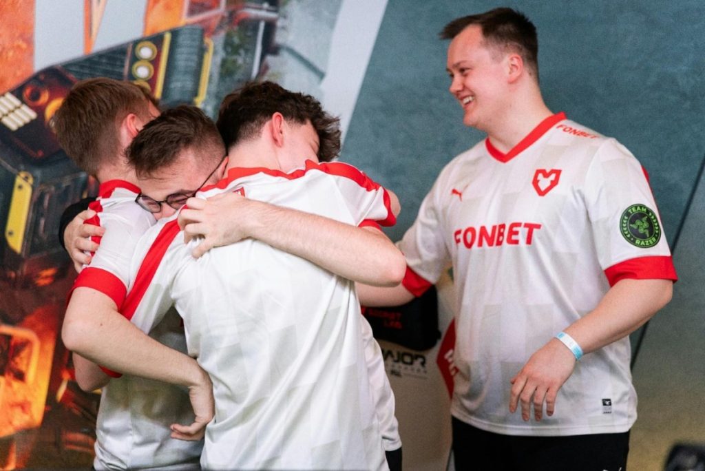 Игроки MOUZ на турнире PGL CS2 Major Copenhagen 2024 