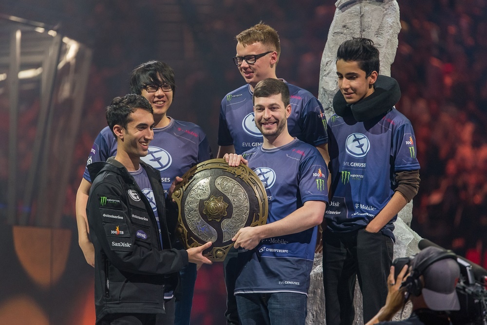 Победа Evil Geniuses на  чемпионате The International 2015