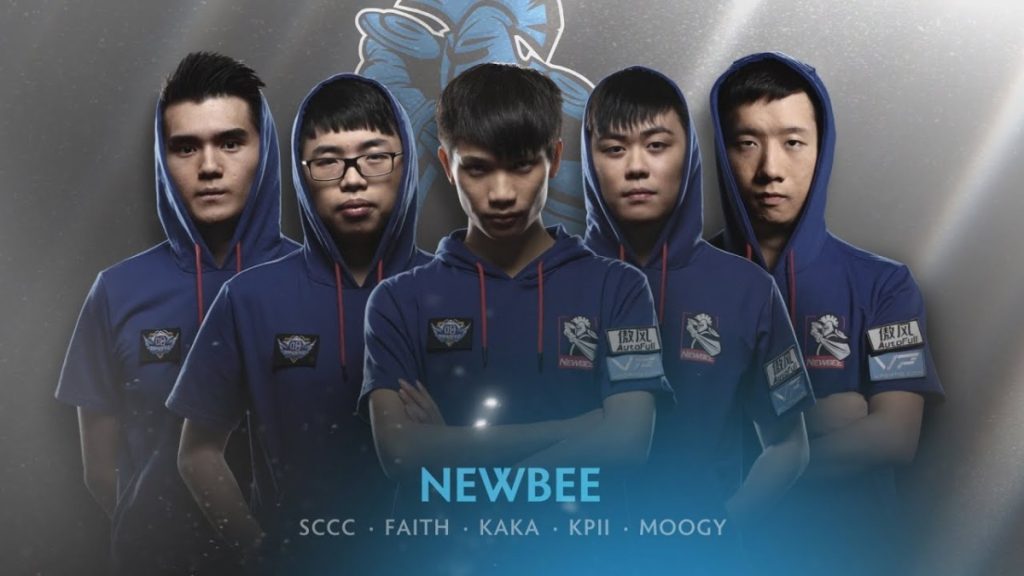 Состав Newbee по Dota 2 в 2017 году