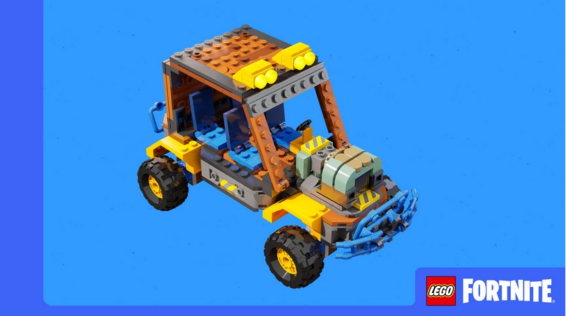 Внедорожник в LEGO Fortnite