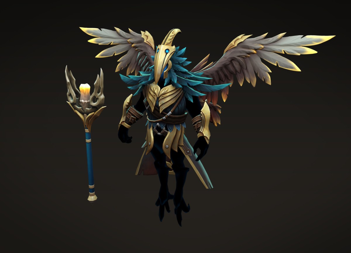 Набор Vigil of the Penitent Scholar на Skywrath Mage в Dota 2 