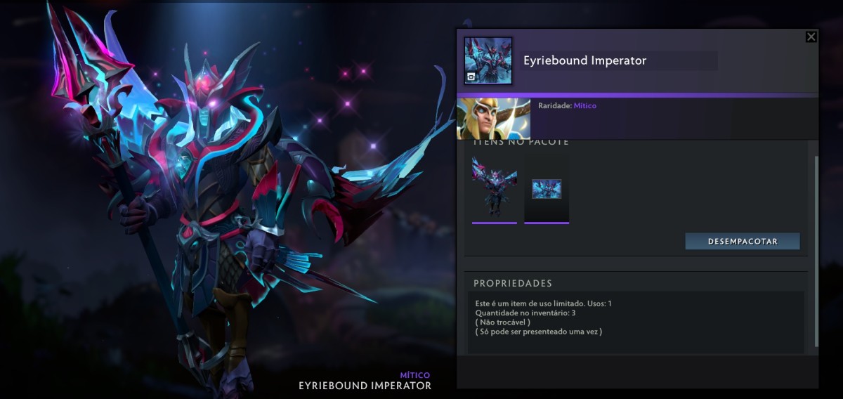 Сет Eyriebound Imperator для Skywrath Mage в Dota 2