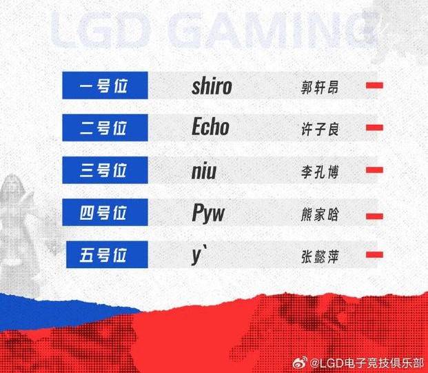 Обновленный список команды LGD Gaming по Dota 2