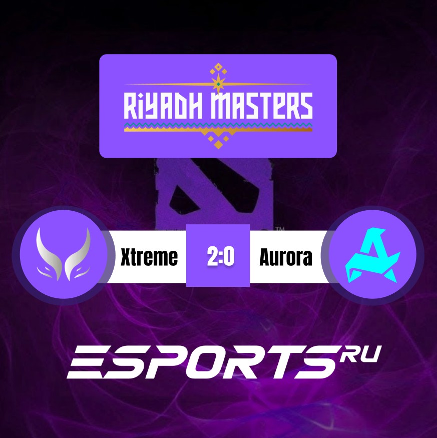 Dota 2
Xtreme Gaming vs Aurora Gaming