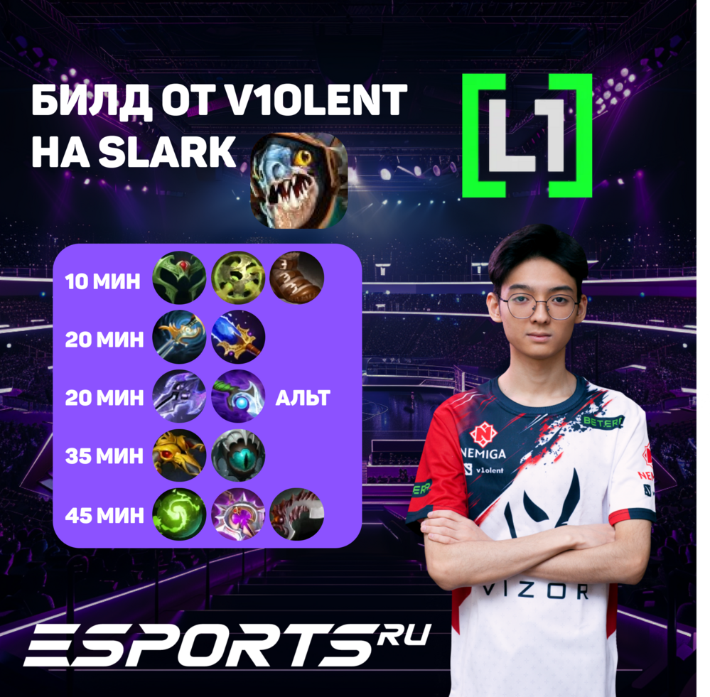 Билд от V1olent на Slark