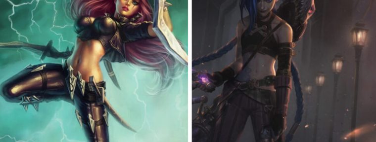 Джинкс и Катарина присоединяются к борьбе в 2XKO