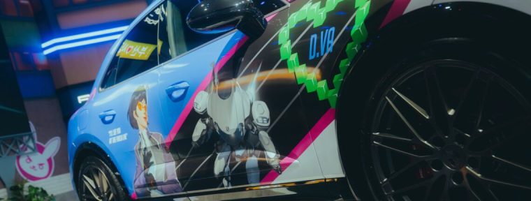 Porsche Macan стилизованный под Overwatch 2 появится на Gamescom 2024