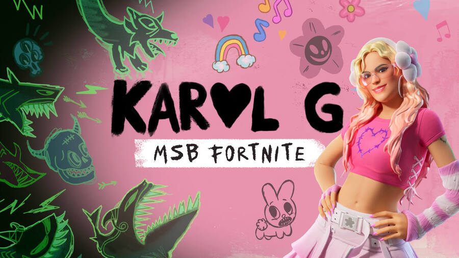 Karol G станет главным артистом Fortnite Festival в 4 сезоне 5 главы