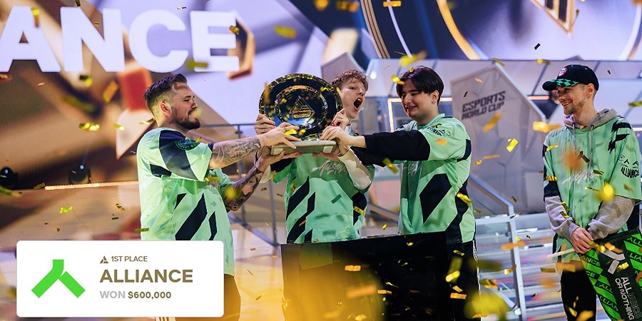 Alliance — чемпионы Esports World Cup 2024 по Apex Legends