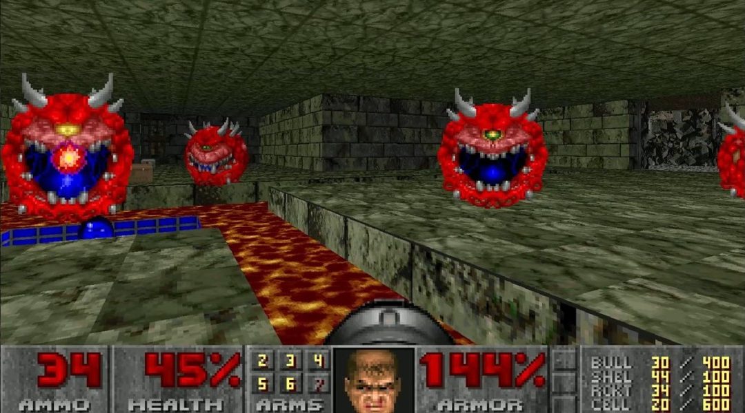 Оригинальный DOOM запустили на бейджике участника хакерского фестиваля