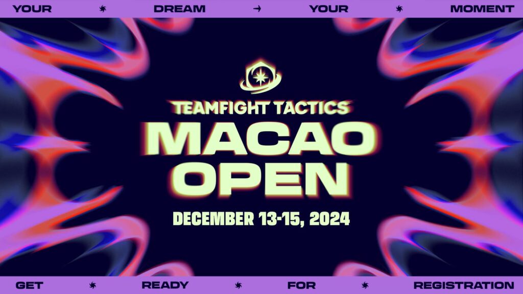 Анонс турнира TFT Macao Open 2024 по Teamfight Tactics