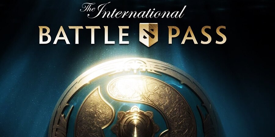 Логотип Battle Pass в 2017 году перед Эгидой чемпионов