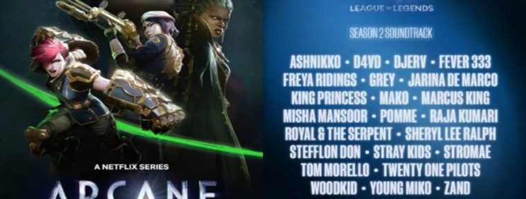 Twenty One Pilots и Stromae приняли участие в записи саундтрека для сериала Arcane