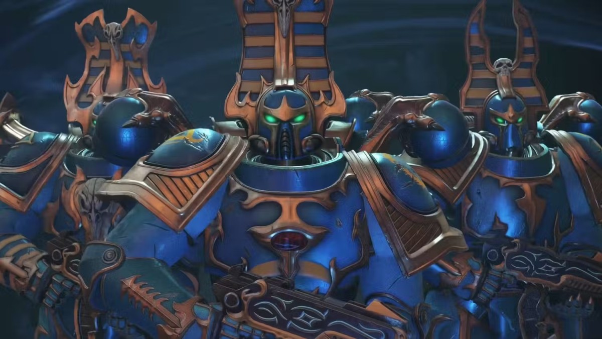 Моменты из видеороликов по игре Warhammer 40000: Space Marine 2