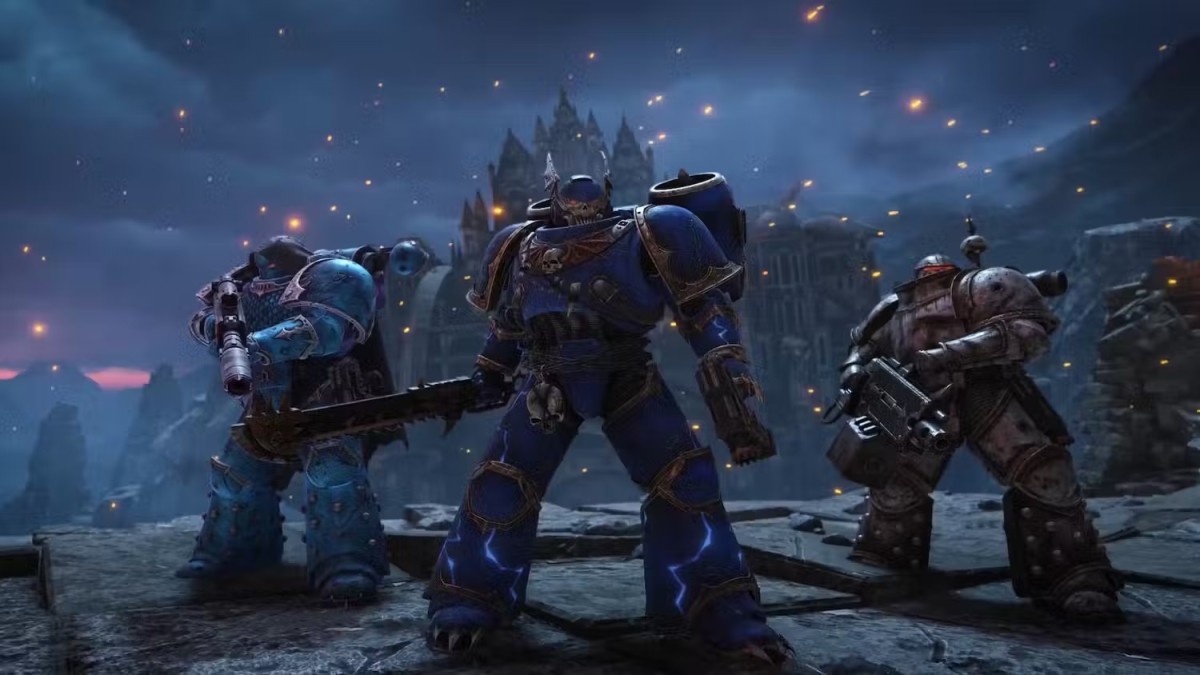 Моменты из видеороликов по игре Warhammer 40000: Space Marine 2