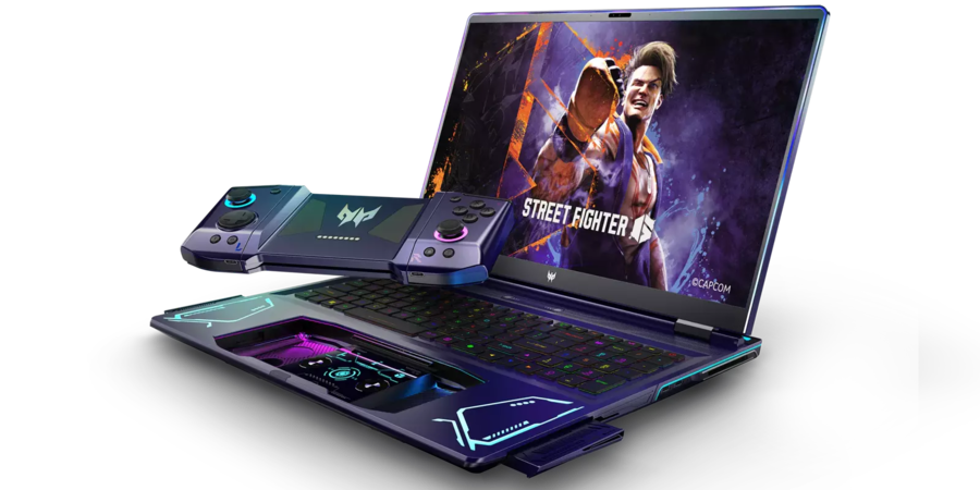 Acer Predator Project DualPlay: игровой ноутбук с съёмным контроллером