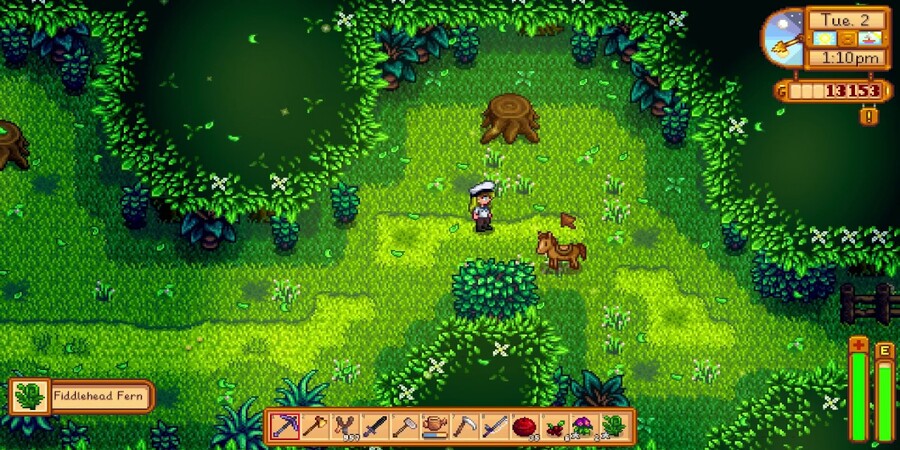 Где найти лук-порей в Stardew Valley