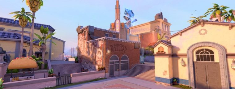 Riot Games показали как изменится карта Sunset в VALORANT в патче 9.08