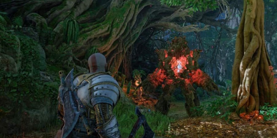 God of War Forest Ancient