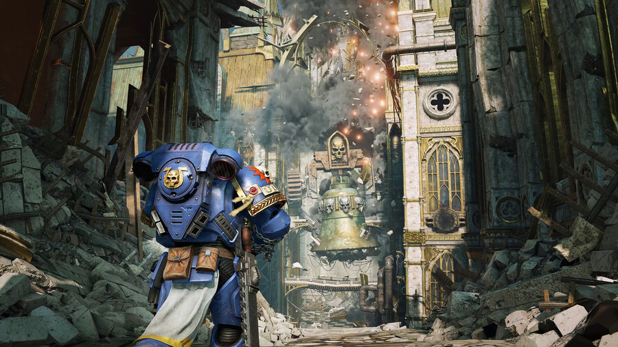 Разработчики Space Marine 2 выпустили пак текстур разрешением 4К и весом больше самой игры