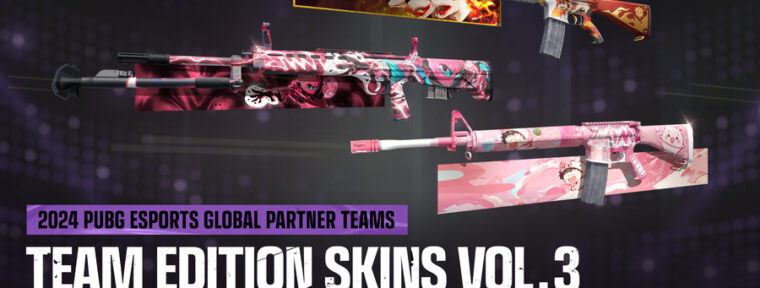 KRAFTON представили финальную серию командных скинов для PUBG: Battlegrounds