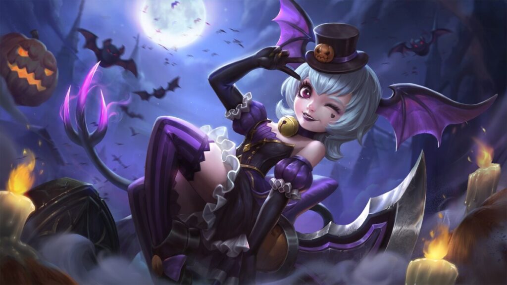 Скин в игре Mobile Legends: Bang Bang из линейки Halloween skins