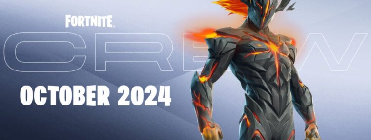 Fortnite Crew за октябрь 2024 года уже доступен
