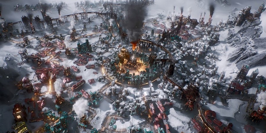 Frostpunk 2: игрок смог заселить миллион жителей в город благодаря бета-патчу