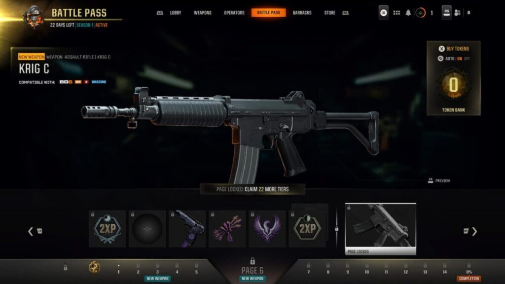 Винтовка Krig C в Black Ops 6