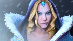 Мини-портрет героя Crystal Maiden в Dota 2