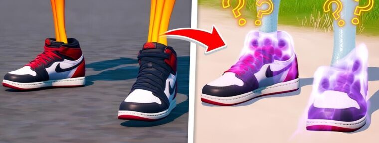 В Fortnite добавили обувь от Nike и Air Jordan