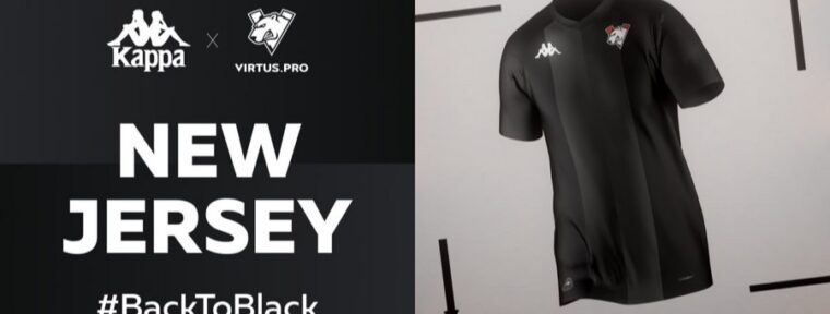 Virtus.pro совместно с Kappa выпустили новое джерси