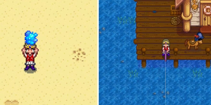 Как поймать морское желе в Stardew Valley