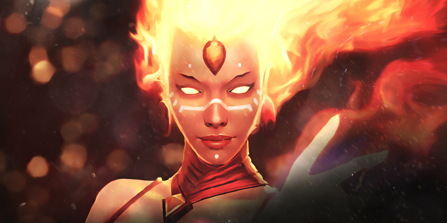 Fiery Soul of the Slayer для Lina