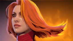 Мини портрет героя Lina из Dota 2