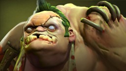 Мини-портрет героя Pudge в Dota 2