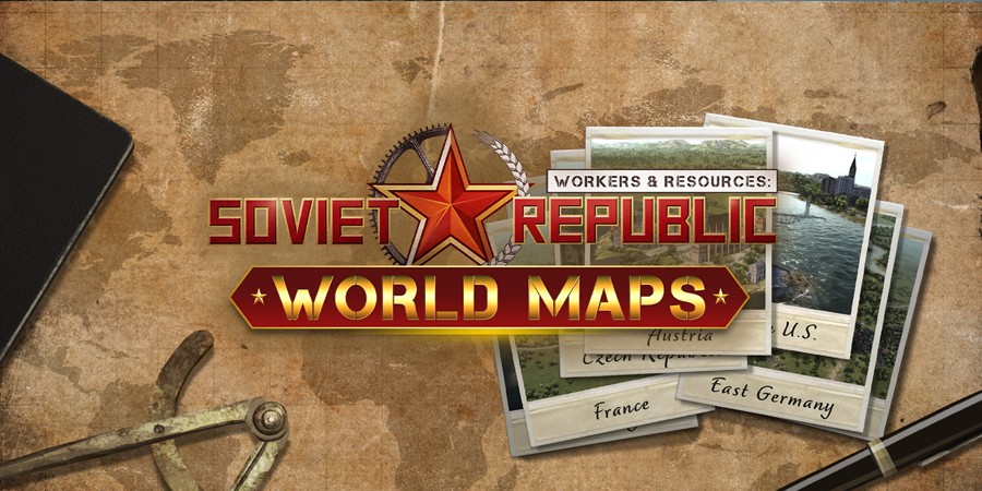 World Maps — вышло новое DLC для Workers & Resources: Soviet Republic