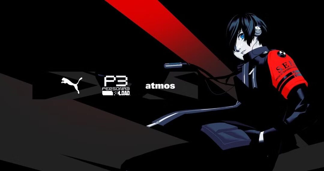 Persona 3 Reload x Puma: кроссовки с красными акцентами и дизайном в стиле SEES