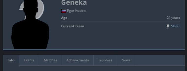 Игрок Geneka из SGGT заблокирован за читы в матче с IHC