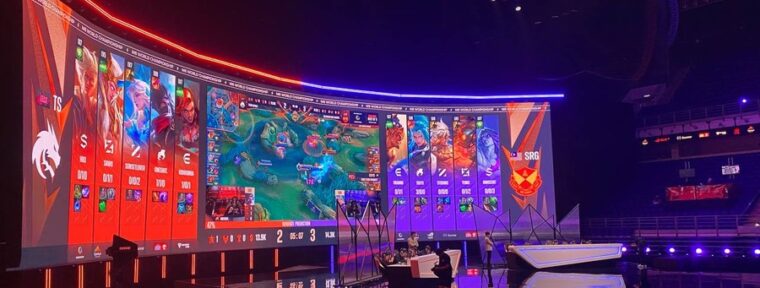 Полный зал зрителей в полуфинале на M6 World Championship по MLBB