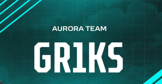 Gr1ks стал новым игроком Aurora Gaming