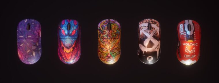Mouseskins анонсировали линейку персонализированных мышей со скинами CS